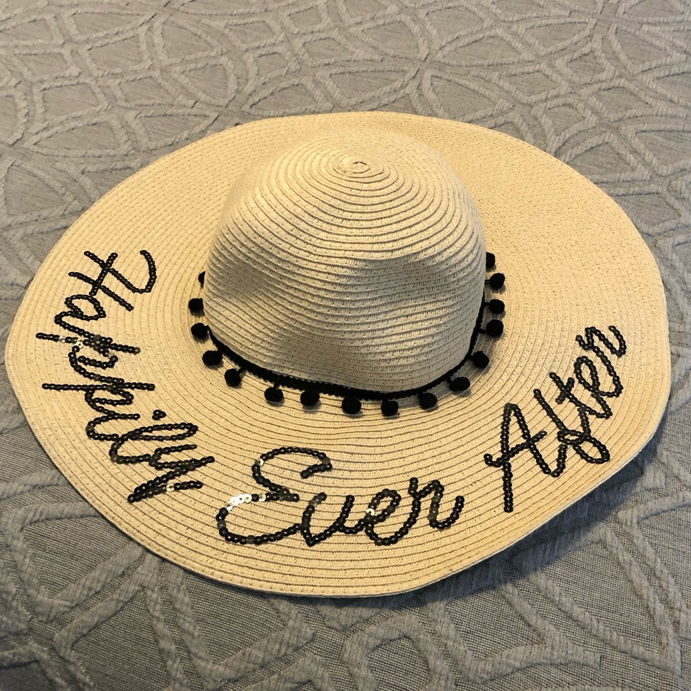 New Happily Ever After Beach Hat
